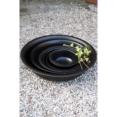 Zinkbalja Svart Matt