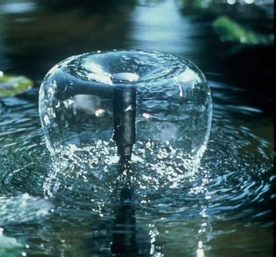 Fontänpump Mikro AQ 350 12v med lampa