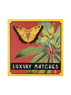 Tändsticksask 11x11cm Retro Luxury Matches
