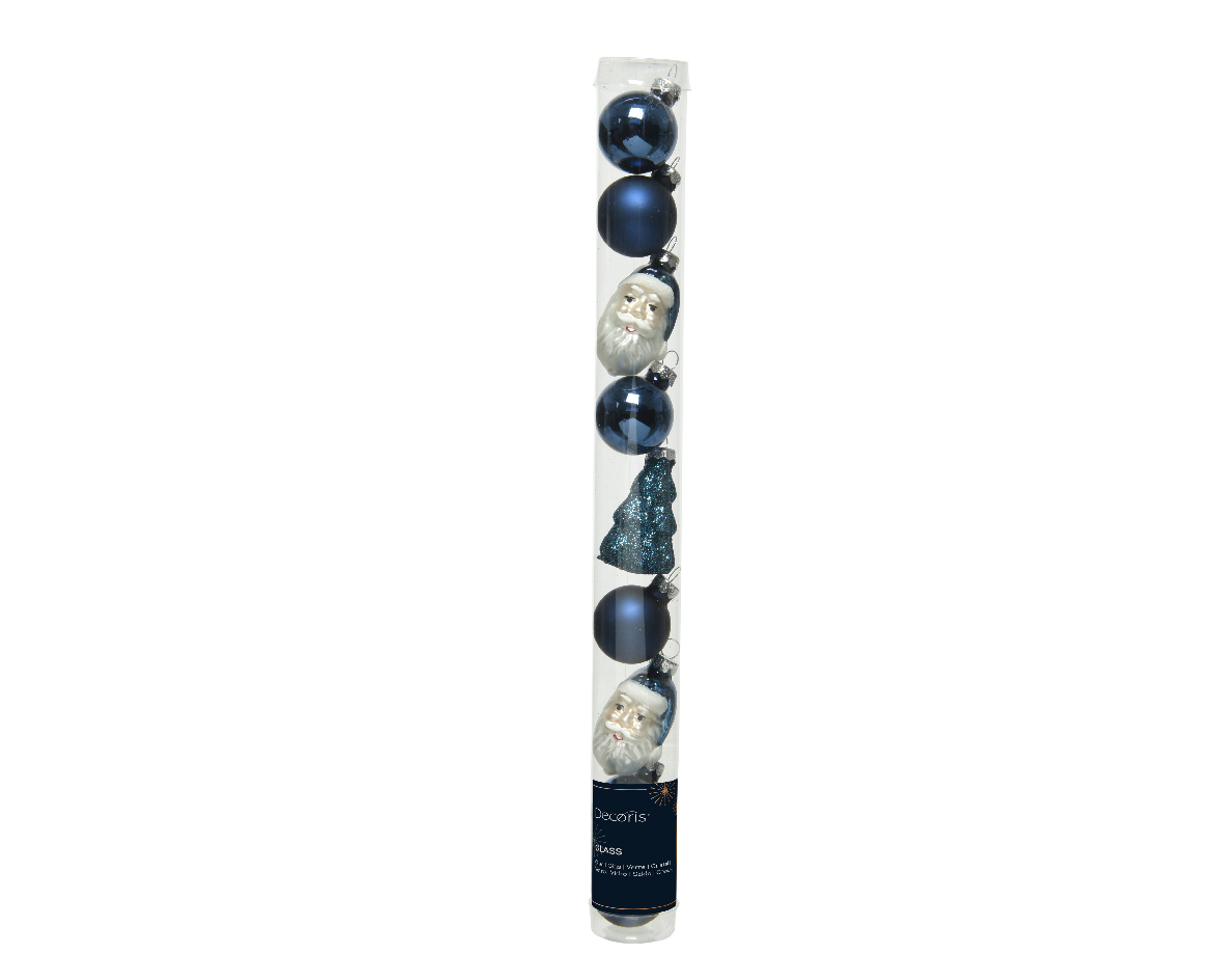 Julkula Mix 2-6cm Mörkblå Mix 9-pack Night Blue