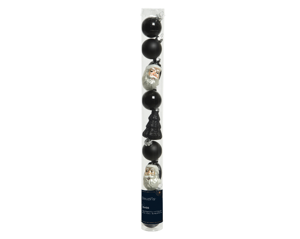 Julkula Mix 2-6cm Svart Mix 9-pack