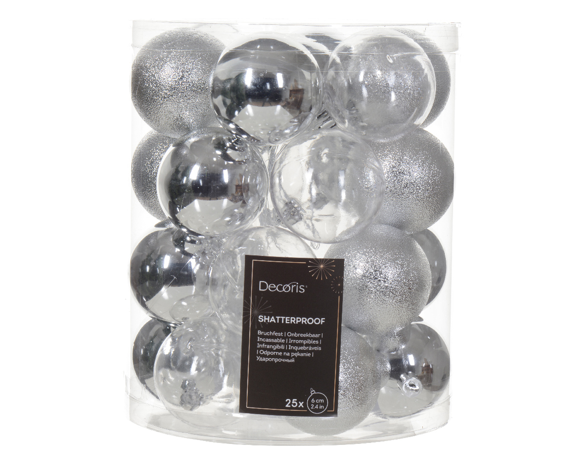 Julkula 25-pack Mix Silver