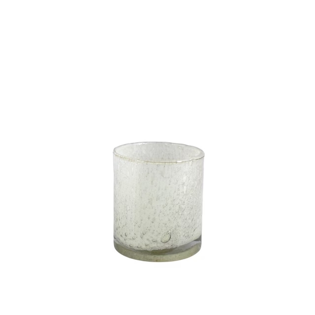 Ljuslykta Elvira Vit 8x9,5cm