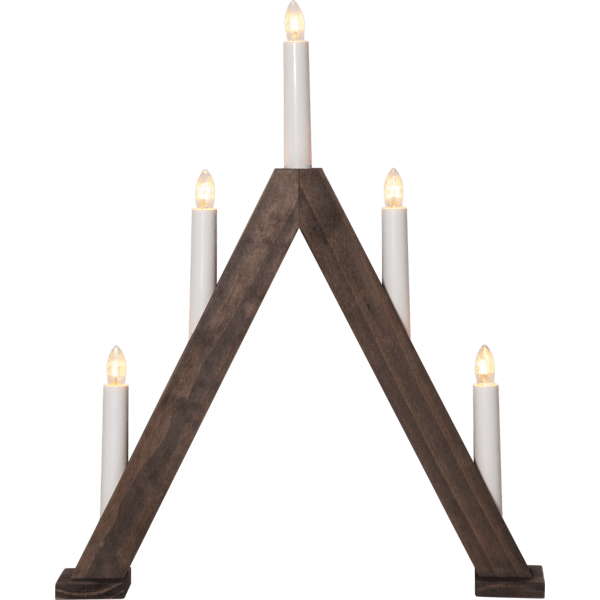 Ljusstake Albo Brun 34x41x6cm
