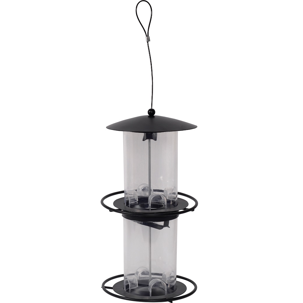 Fågelmatare Frö Stylish Svart 35cm