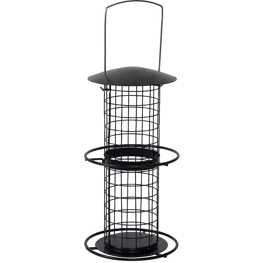 Fågelmatare Talgboll Stylish Svart 35cm