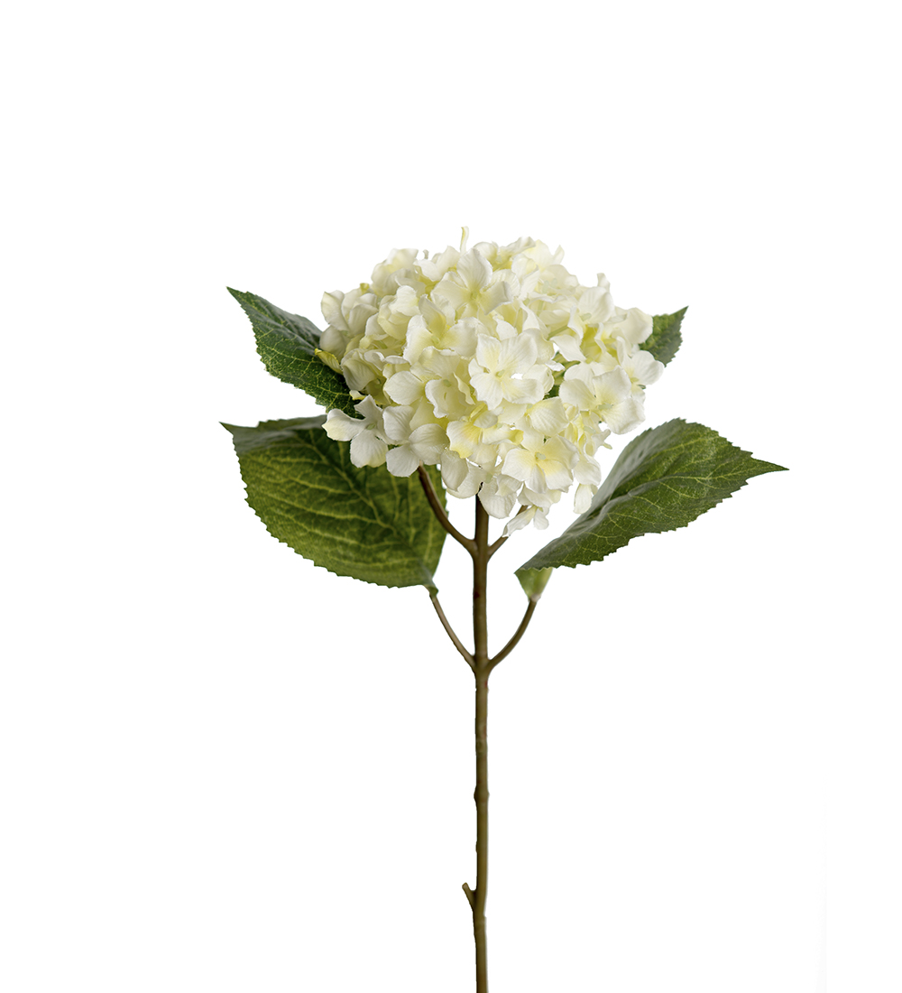Hortensia Vit 40cm, Konstgjord