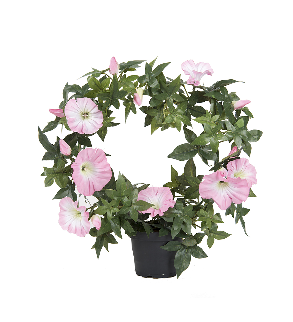 Blomma för dagen Båge Rosa 35cm, Konstgjord