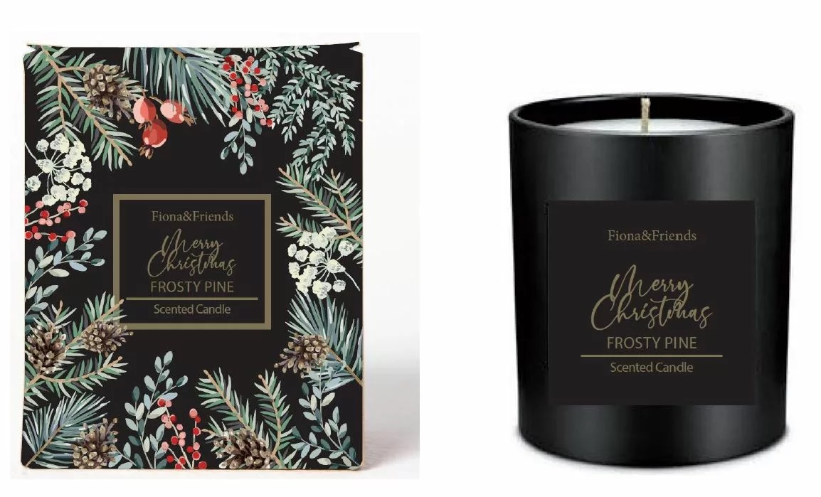 Doftljus Box 33h Frosty Pine