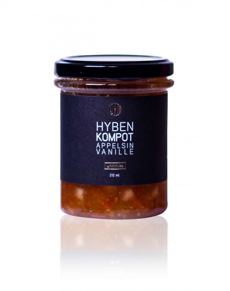 Nor Ostmarmelad Nypon med Apelsin & Vanilj 212ml