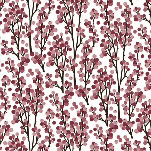 Servetter 3-lags 33x33cm 20-pack Winterberry