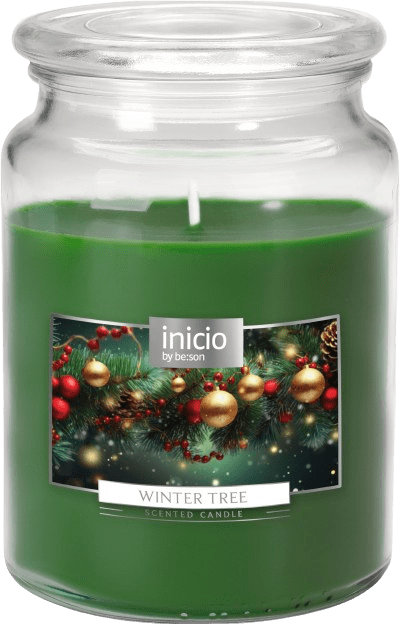 Doftljus Glas Winter Tree 100h