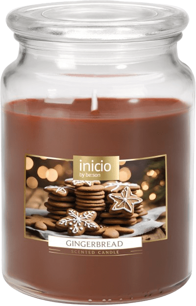 Doftljus Glas Gingerbread 100h