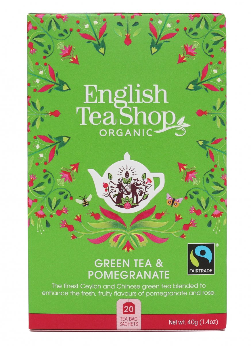 Te Grönt Granatäpple 20-pack