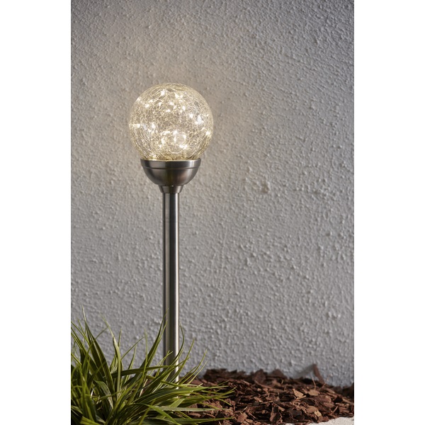 Solcell Lampa Glaskula 45cm