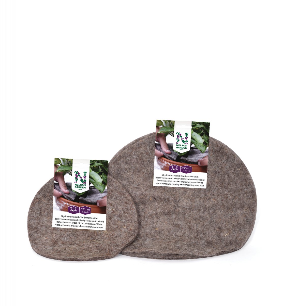 Odlingsduk Ull 2-pack (Storlek: 30cm)