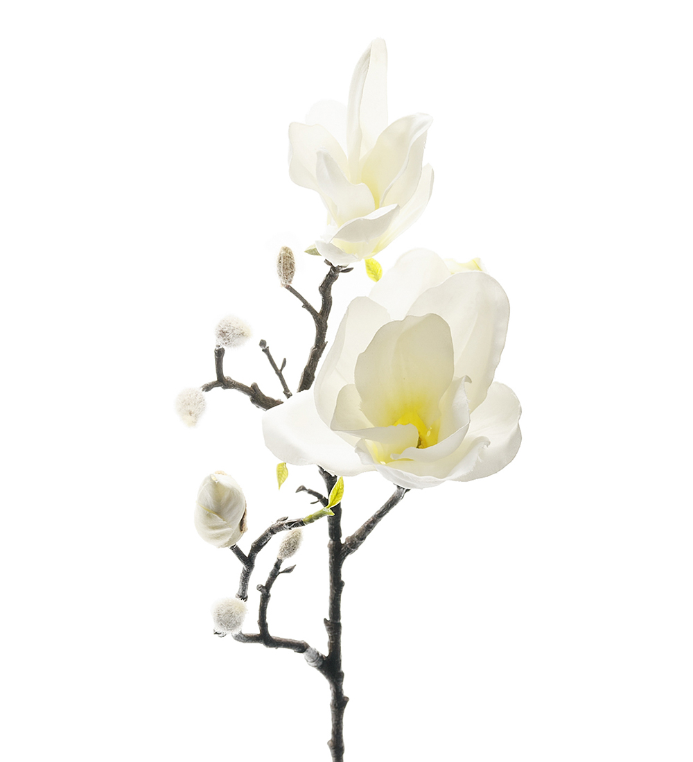 Magnolia Vit 60cm, Konstgjord