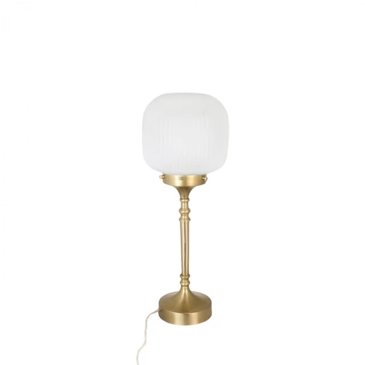 Bordslampa Eli Mässing / Frost 22xH56cm
