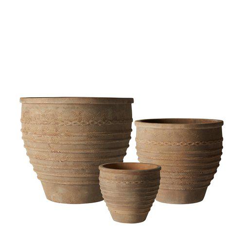 Kruka Talia Antik Terracotta (Storlek: 42x37cm)