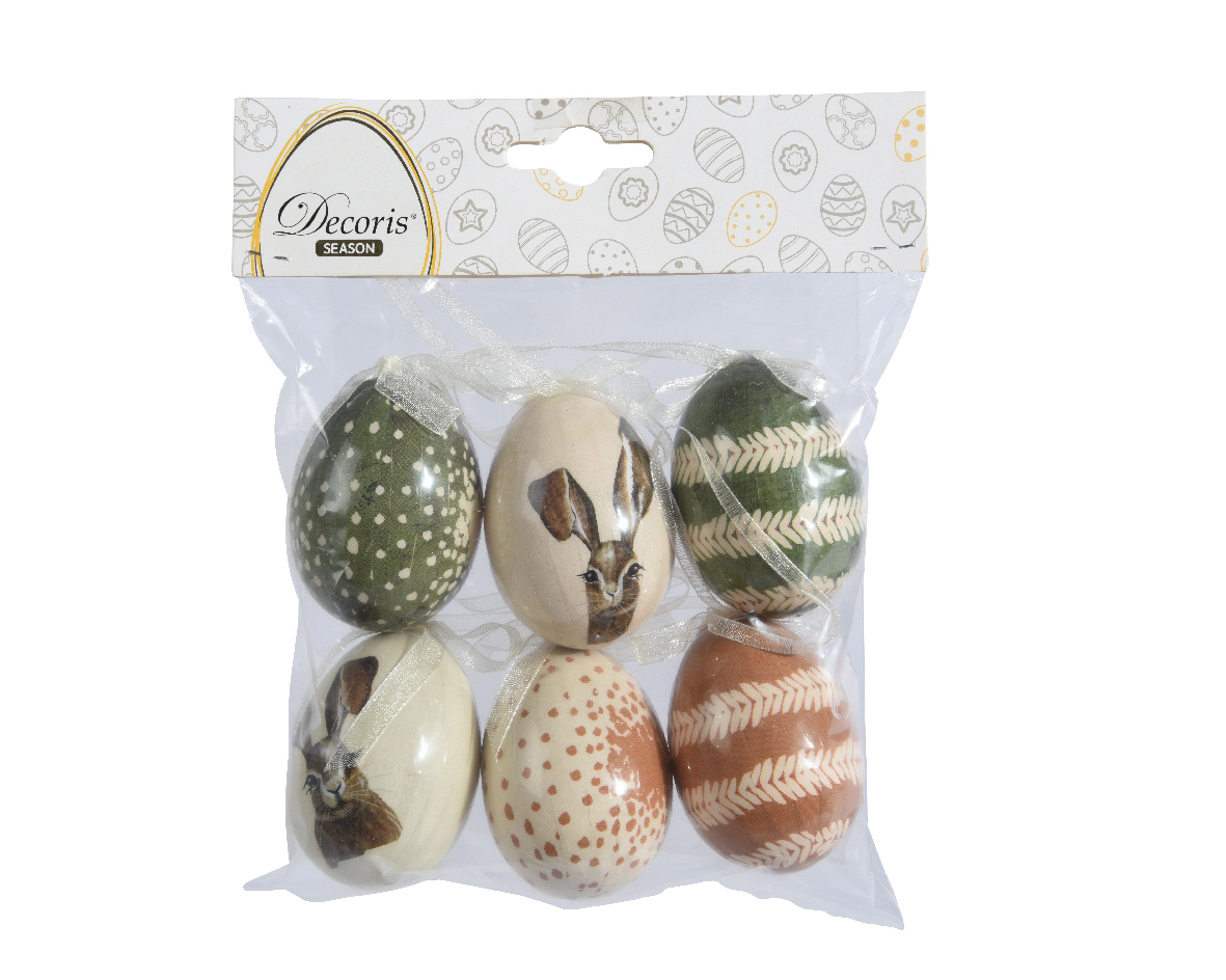 Ägg 6-pack 4x6cm