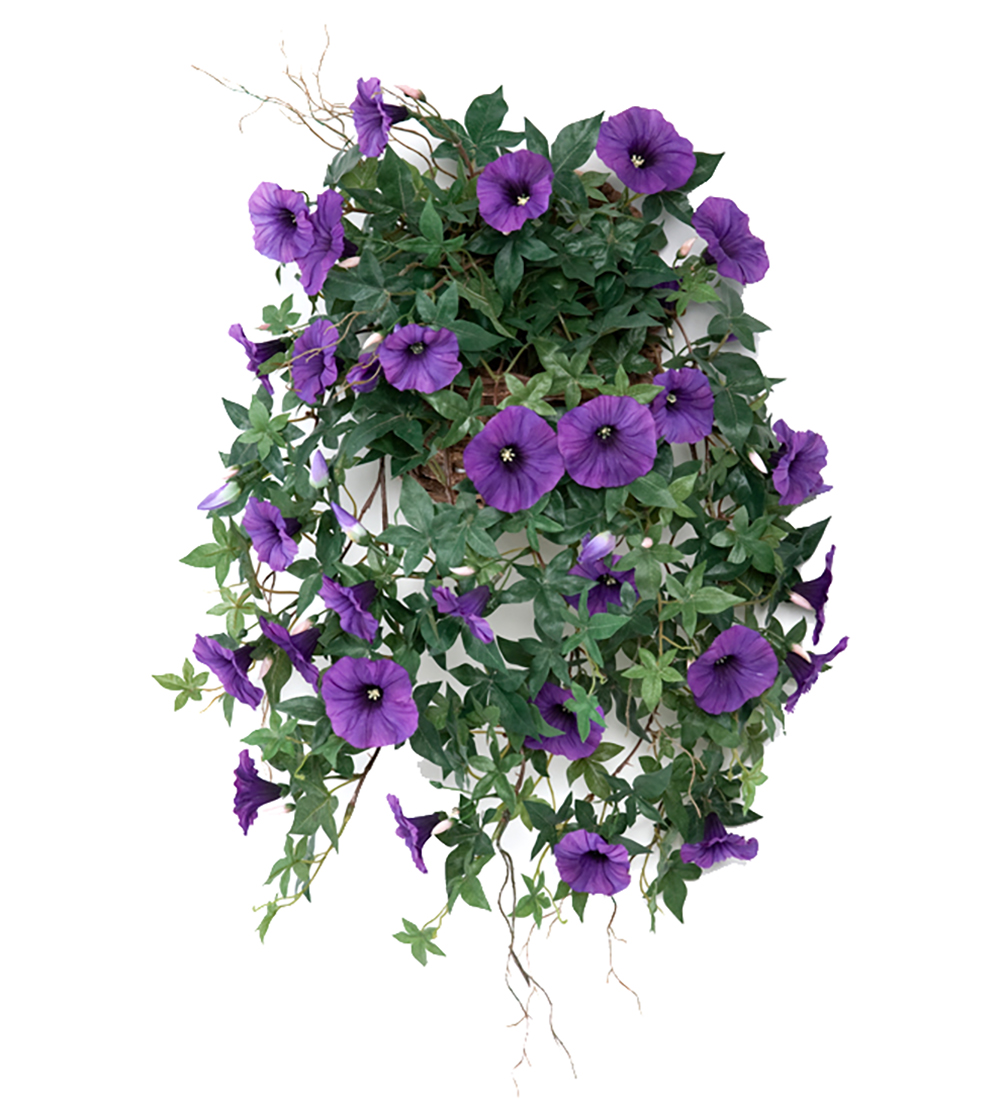 Blomma för dagen Blå 60cm, Konstgjord