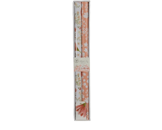 Presentpapper Blommor 2-pack