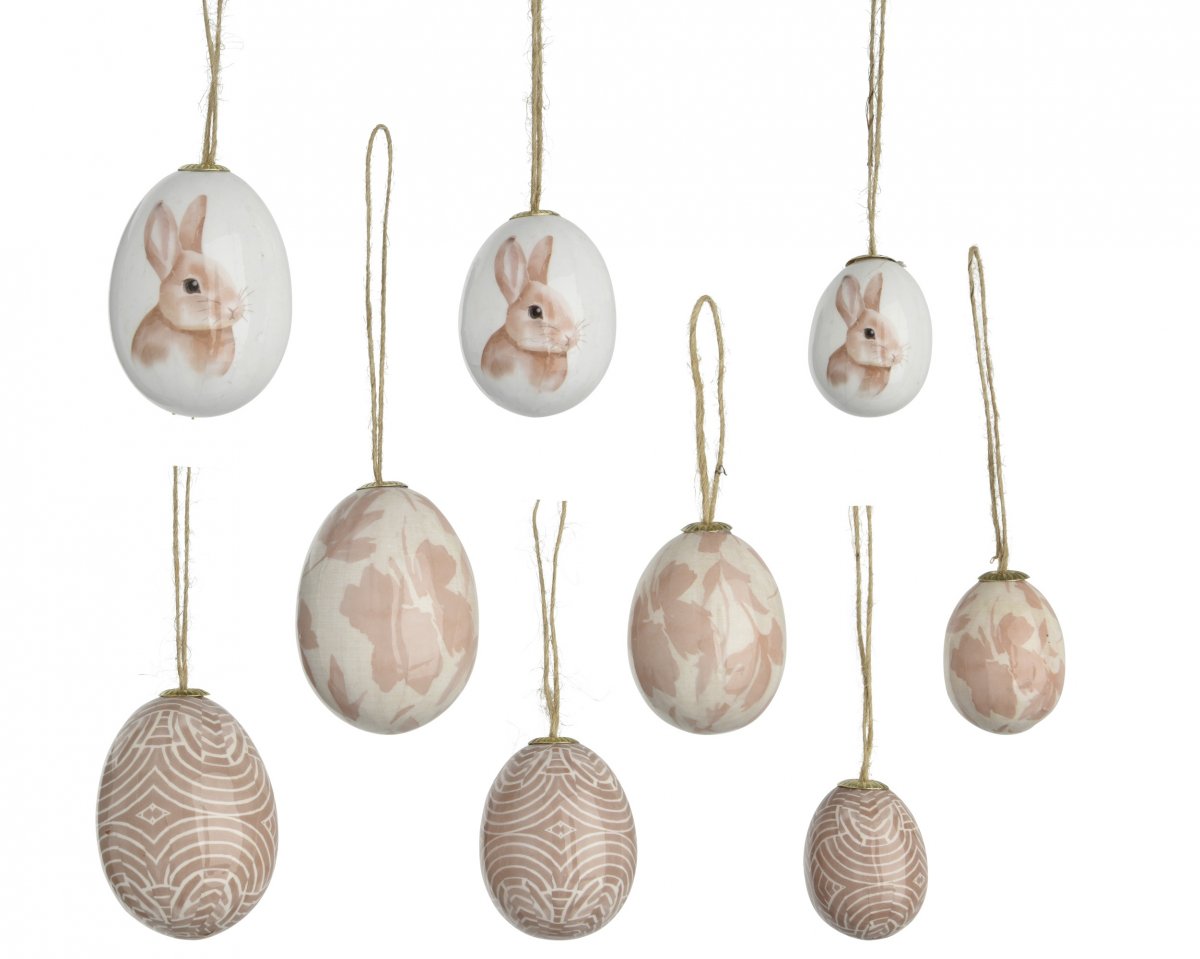 Ägg 12-pack Rosa Mix