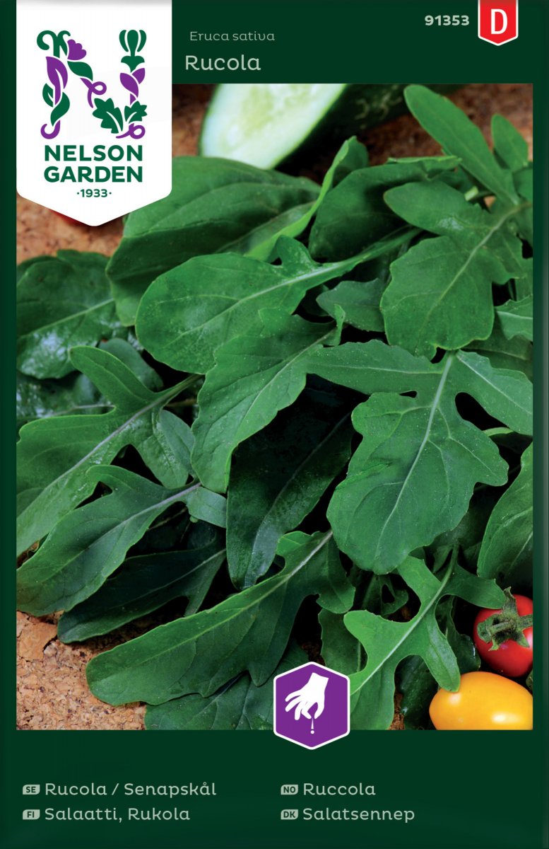 Rucola / Senapskål - Eruca sativa