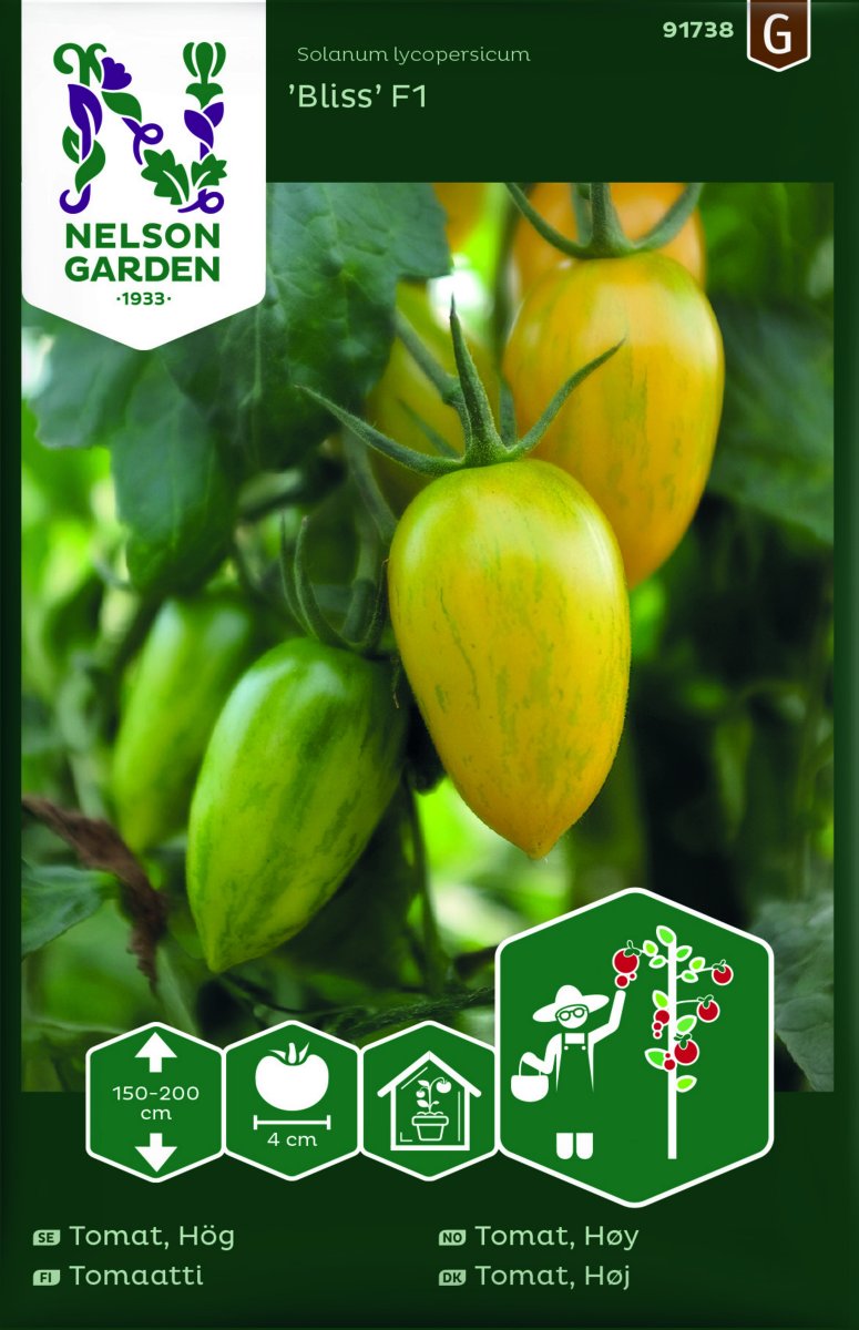 K&ouml;rsb&auml;rstomat Bliss F1 - Solanum lycopersicum Bliss F1