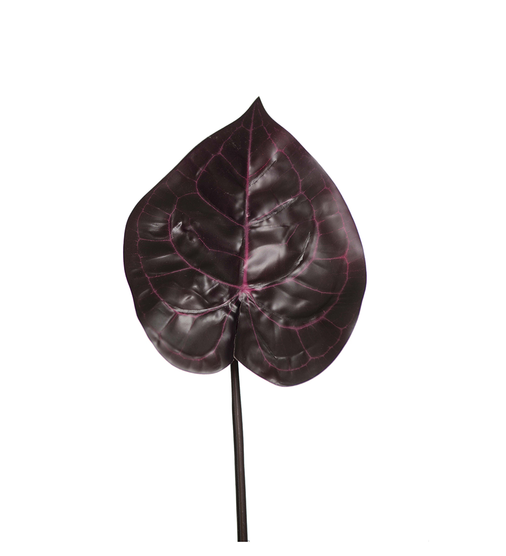 Blad R&ouml;d 45cm, Konstgjord