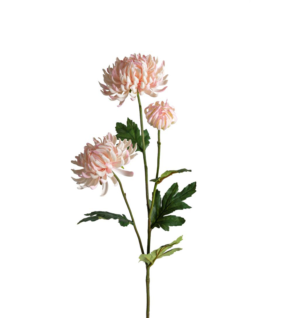 Chrysanthemum Ljusrosa 60cm, Konstgjord