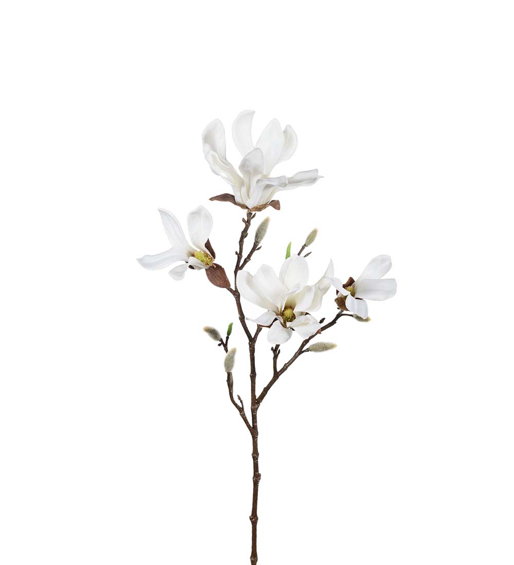 Magnolia Vit 50cm, Konstgjord