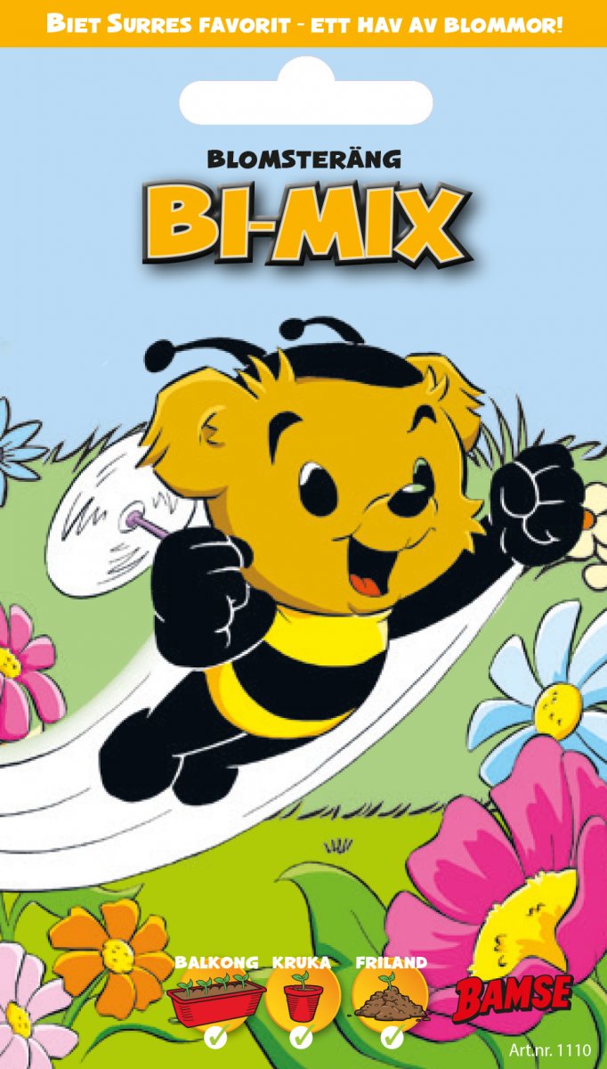 Blomsterblandning, Insektsblommor