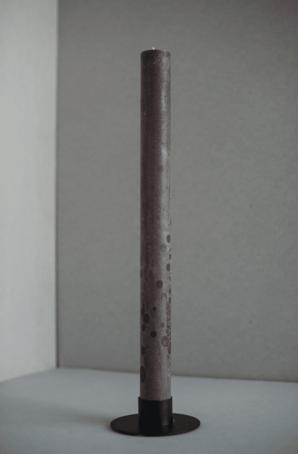 Blockljus Brun 50x500mm 1-pack