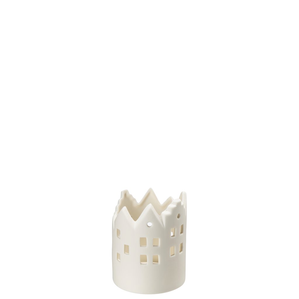 Lykta Hus Vit 8xH10cm