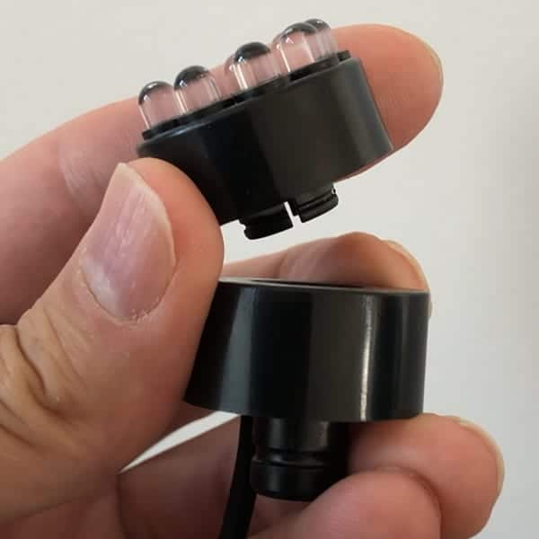 LED Ring 9 Vit med trafo